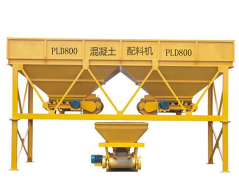 PLD800混凝土配料機